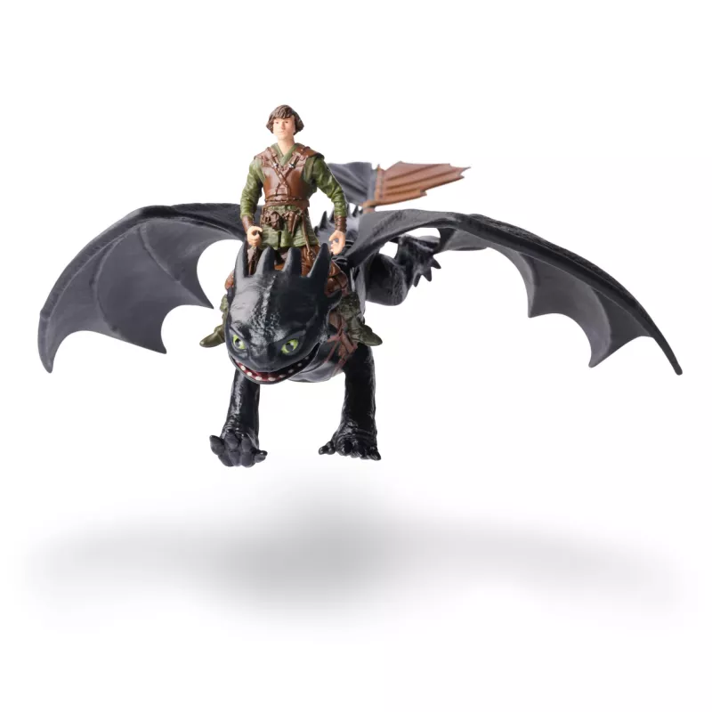 DreamWorks Dragons, Drachenzähmen leicht gemacht, Ohnezahn & Hicks, Wikinger Duo Actionfiguren, Kinderspielzeug für Jungen ab 4 Jahren