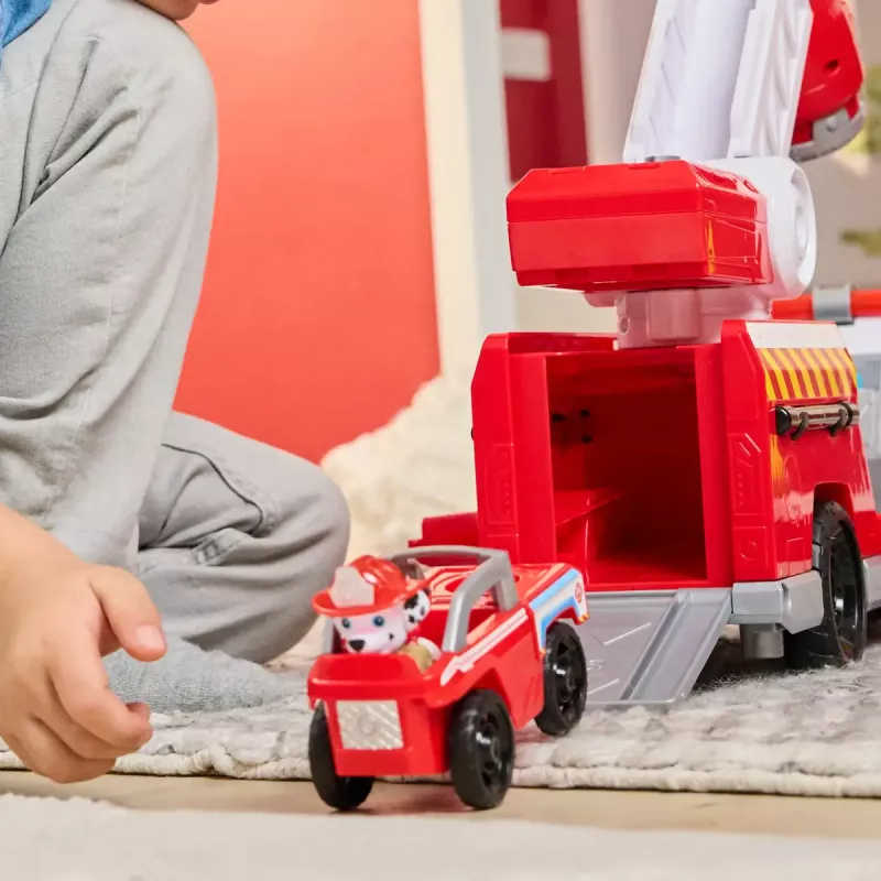 Feuerwehrauto PAW Patrol Rapid Reload Fire Truck mit Marshall-Figur (beschädigte Verpackung)