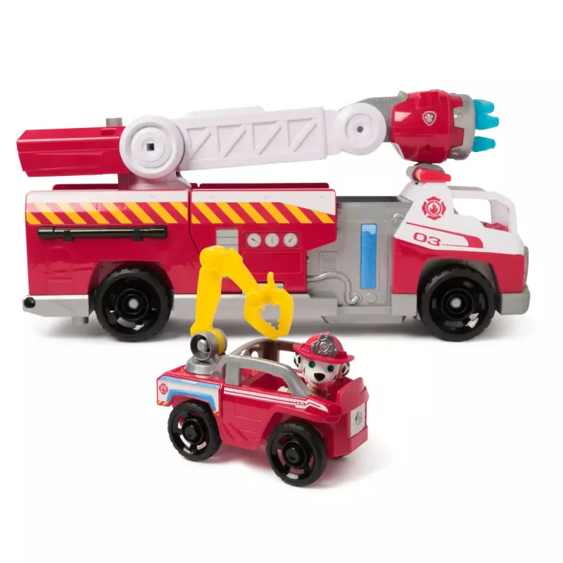 Feuerwehrauto PAW Patrol Rapid Reload Fire Truck mit Marshall-Figur (beschädigte Verpackung)