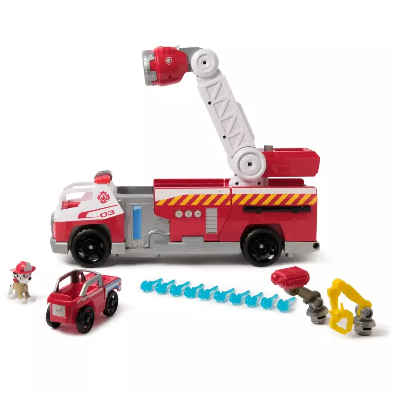 Feuerwehrauto PAW Patrol Rapid Reload Fire Truck mit Marshall-Figur (beschädigte Verpackung)