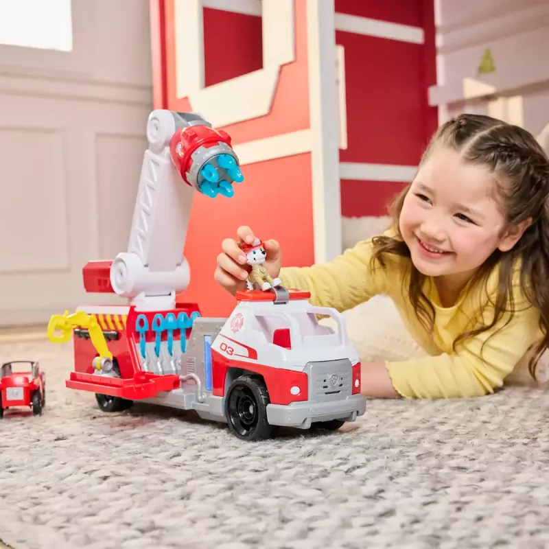 Feuerwehrauto PAW Patrol Rapid Reload Fire Truck mit Marshall-Figur (beschädigte Verpackung)