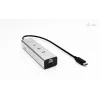 i-tec Metal USB-C Charging HUB 5-Port mit USB-C Video 8K + Power Delivery 85W