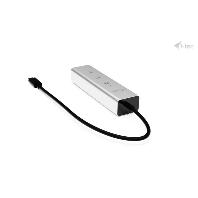 i-tec Metal USB-C Charging HUB 5-Port mit USB-C Video 8K + Power Delivery 85W
