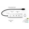 i-tec Metal USB-C Charging HUB 5-Port mit USB-C Video 8K + Power Delivery 85W