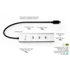 i-tec Metal USB-C Charging HUB 5-Port mit USB-C Video 8K + Power Delivery 85W