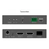 DIGITUS HDMI Fiber Extender Set - 4K/60Hz, 40 km/300m Schwarz