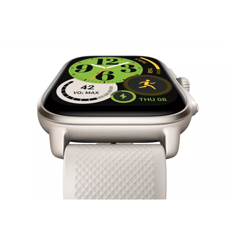 Amazfit Cheetah 4,45 cm (1,75 Zoll) AMOLED Digital 390 x 450 Pixel Touchscreen Weiß GPS (Satellit)
