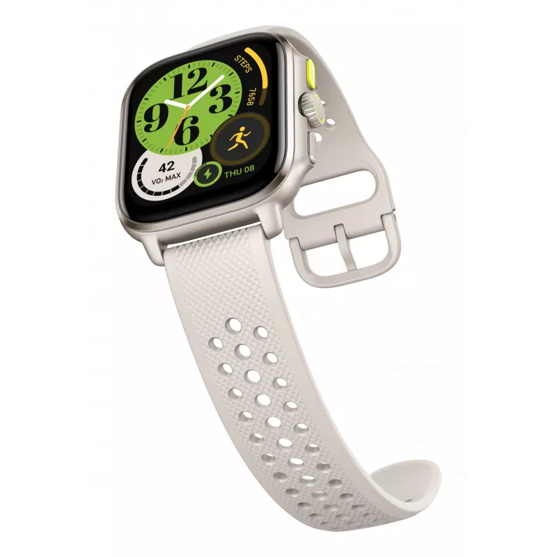 Amazfit Cheetah 4,45 cm (1,75 Zoll) AMOLED Digital 390 x 450 Pixel Touchscreen Weiß GPS (Satellit)