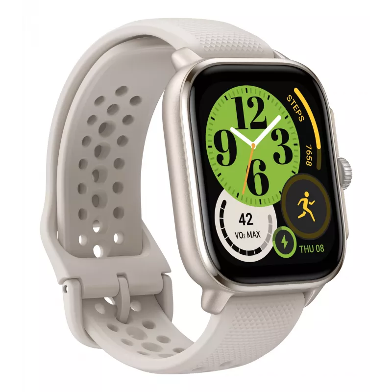 Amazfit Cheetah 4,45 cm (1,75 Zoll) AMOLED Digital 390 x 450 Pixel Touchscreen Weiß GPS (Satellit)