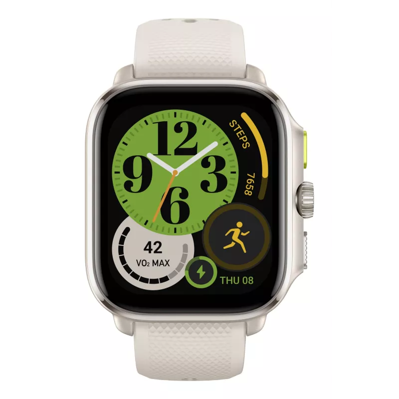 Amazfit Cheetah 4,45 cm (1,75 Zoll) AMOLED Digital 390 x 450 Pixel Touchscreen Weiß GPS (Satellit)