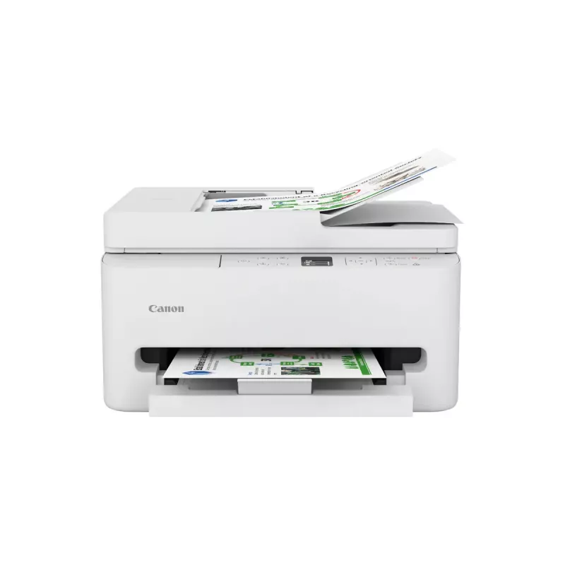 Multifunktions-Tintenstrahldrucker Canon PIXMA TS7550i — A4, 1200×1200 DPI, WLAN, Farbe Scannen/Kopieren, Duplexdruck (Weiß)