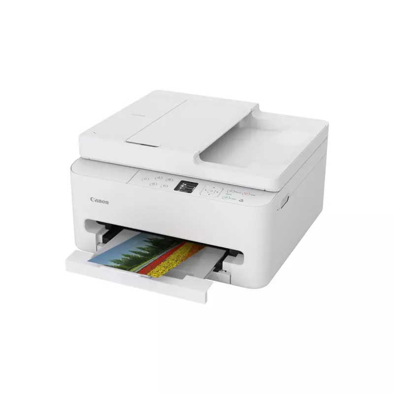 Multifunktions-Tintenstrahldrucker Canon PIXMA TS7550i — A4, 1200×1200 DPI, WLAN, Farbe Scannen/Kopieren, Duplexdruck (Weiß)