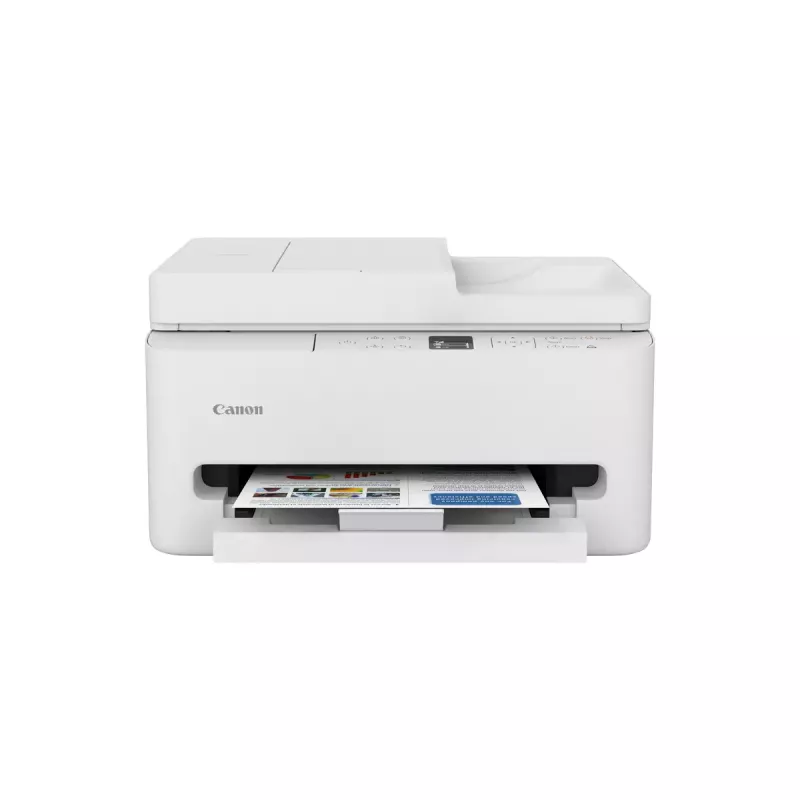 Multifunktions-Tintenstrahldrucker Canon PIXMA TS7550i — A4, 1200×1200 DPI, WLAN, Farbe Scannen/Kopieren, Duplexdruck (Weiß)