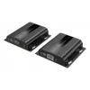DIGITUS HDMI IP Extender Set - 4K/60Hz 120/200 m, Eins-zu-Viele, CAT, Schwarz