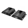 DIGITUS HDMI IP Extender Set - 4K/60Hz 120/200 m, PoE, One-to-Many, CAT, Schwarz