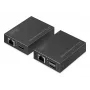 DIGITUS HDMI KVM Extender Set – 4K/30Hz 40/70m PoC CAT Schwarz