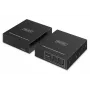 USB 3.2 Gen1 CAT-Extender von DIGITUS DA-73121 — 5 Gbit/s, 4 Ports (3× USB-A, 1× USB-C), 100 m, DC-betrieben