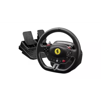 Thrustmaster T98 Ferrari 296 GTS Schwarz USB Lenkrad + Pedale Analog / Digital PC, Xbox One, Xbox Series S, Xbox Series X