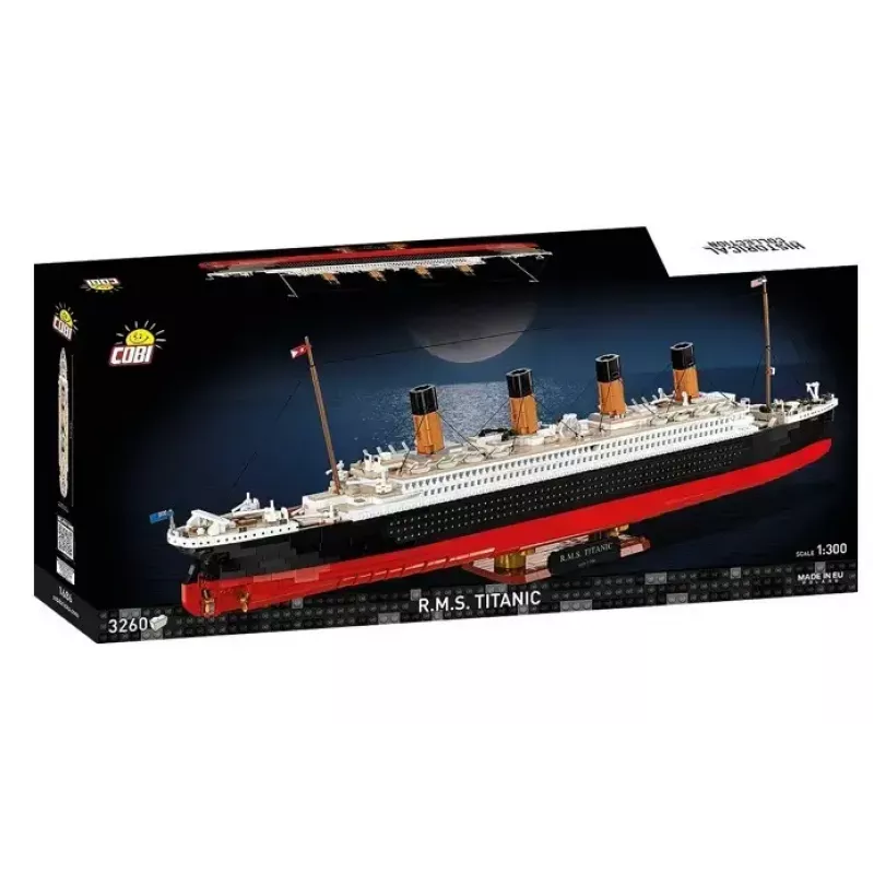 Konstruktionsset Cobi R.M.S. Titanic Modell, 3.260 Kunststoffblöcke (COBI-1686)