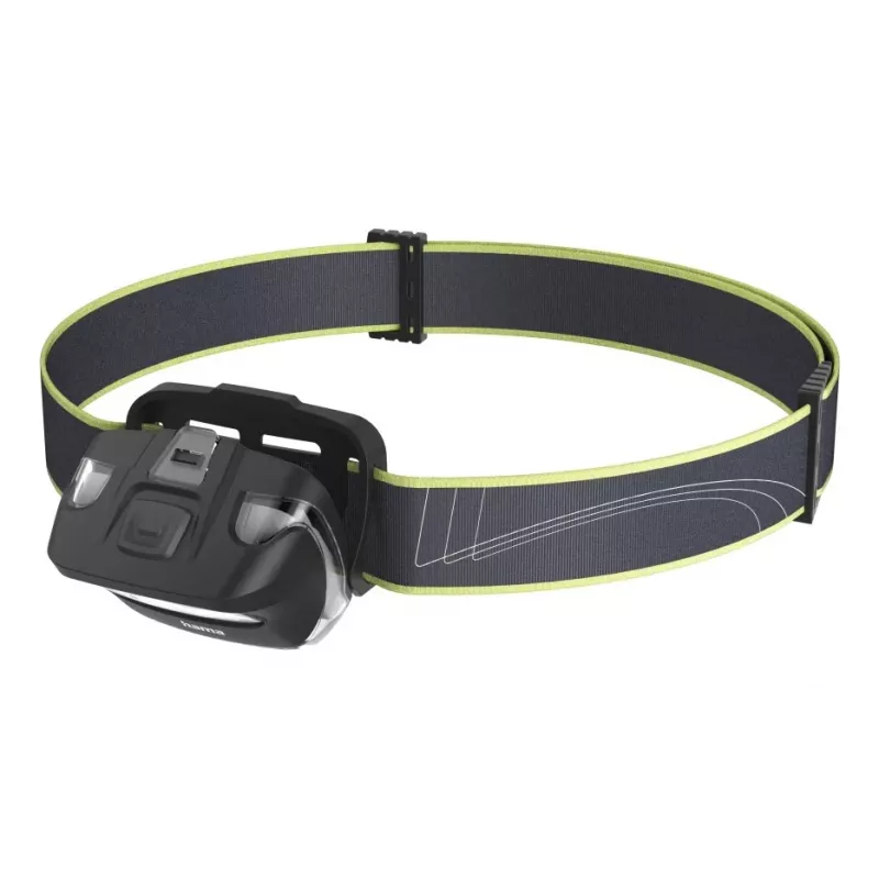 Hama HL110 Schwarz, Blau, Gelb Stirnlampen-Taschenlampe COB LED