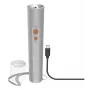 Handtaschenlampe Hama FL350-C Silber LED 3W USB wiederaufladbar
