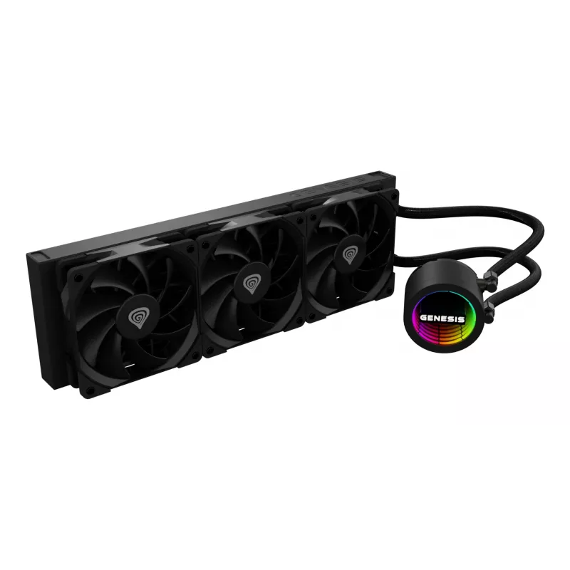 GENESIS NLG-2320 Computer-Kühlsystem Prozessor All-in-One-Flüssigkeitskühler Schwarz