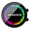 GENESIS NLG-2320 Computer-Kühlsystem Prozessor All-in-One-Flüssigkeitskühler Schwarz