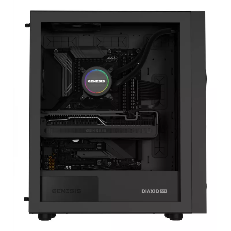 GENESIS NLG-2320 Computer-Kühlsystem Prozessor All-in-One-Flüssigkeitskühler Schwarz