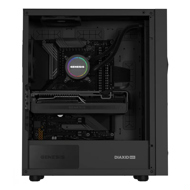 GENESIS NLG-2320 Computer-Kühlsystem Prozessor All-in-One-Flüssigkeitskühler Schwarz