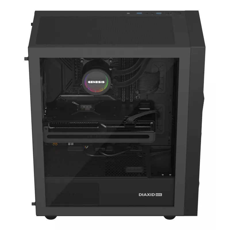 GENESIS NLG-2320 Computer-Kühlsystem Prozessor All-in-One-Flüssigkeitskühler Schwarz