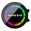 GENESIS NLG-2321 Computer-Kühlsystem Prozessor All-in-One-Flüssigkeitskühler Schwarz