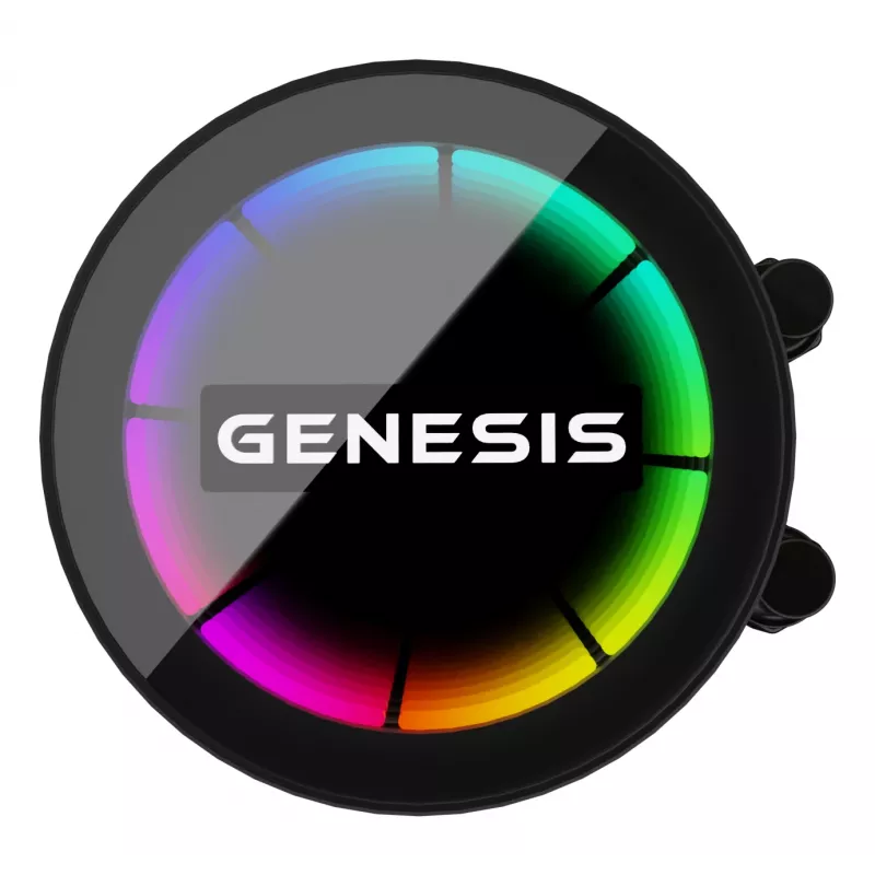 GENESIS NLG-2321 Computer-Kühlsystem Prozessor All-in-One-Flüssigkeitskühler Schwarz