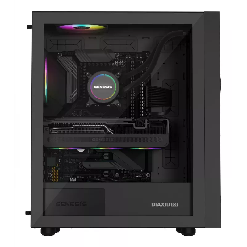 GENESIS NLG-2321 Computer-Kühlsystem Prozessor All-in-One-Flüssigkeitskühler Schwarz