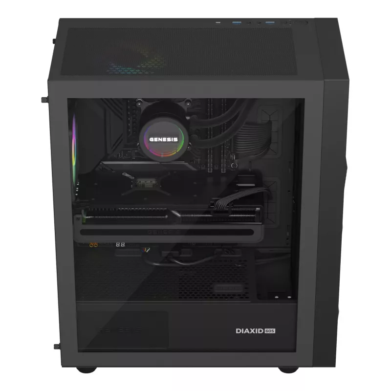 GENESIS NLG-2321 Computer-Kühlsystem Prozessor All-in-One-Flüssigkeitskühler Schwarz