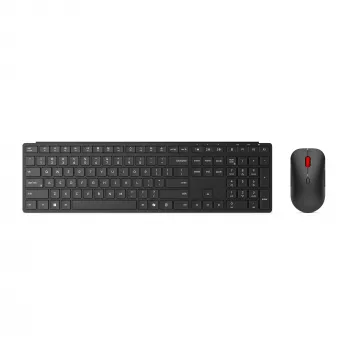 Lenovo 4X31S04810 Tastatur Maus enthalten Büro RF Wireless + Bluetooth US Englisch Schwarz