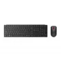 Lenovo 4X31S04810 Tastatur Maus enthalten Büro RF Wireless + Bluetooth US Englisch Schwarz