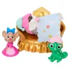 Disney Princess Pet Palace Spielset mit 7 Spielbereichen, 3 Tierfreunden und über 20 Möbel- und Zubehörteilen
