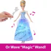 Disney Princess Verzaubertes Ballkleid Cinderella Modepuppe mit Licht & Sound, inspiriert vom Film