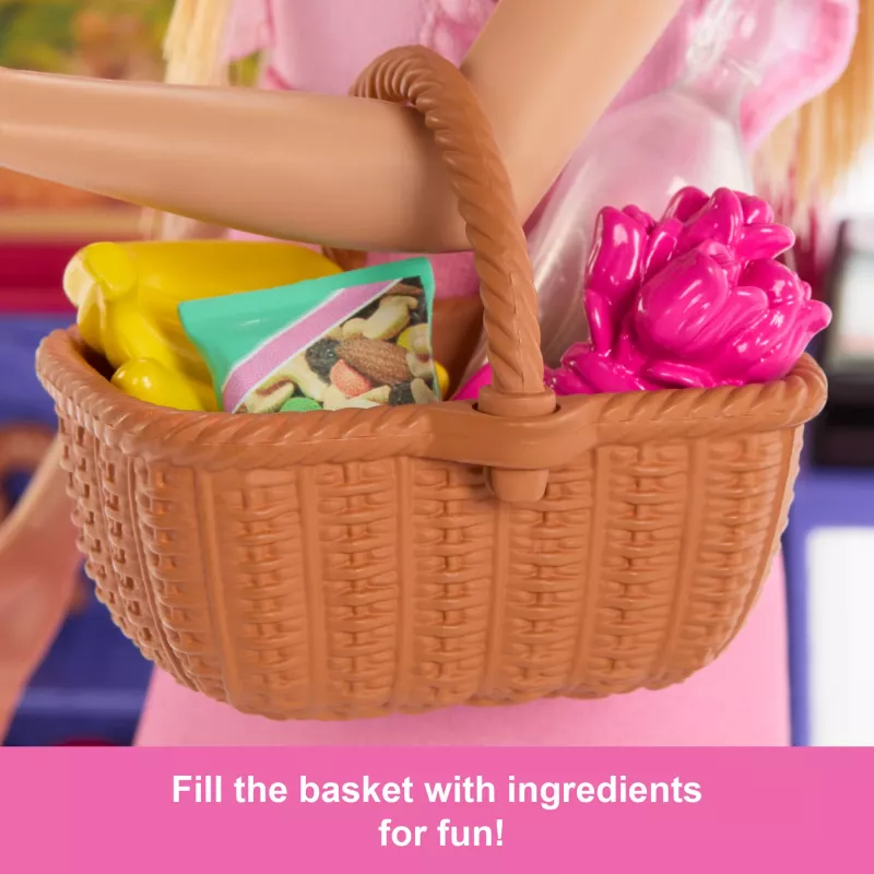 Barbie und Teresa Rezept für Freundschaft Malibu auf dem Markt Puppe & Spielset mit 11 Zubehörteilen