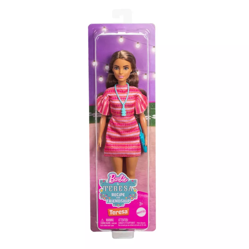 Modepuppe BARBIE Teresa 'Rezept für Freundschaft' — 305 mm, Stoff & Kunststoff, mehrfarbig, Zubehör, Alter 3–12