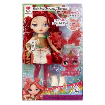 Rainbow High Littles Rainbow Fantasy Fairies Puppe- Apple (Red)