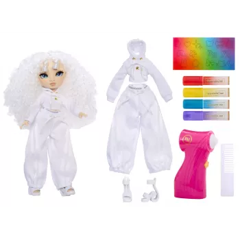 Rainbow High Air Brush & Create Fashion Dolls -Grüne Augen, Modepuppe, Weiblich, 4 Jahr(e), Junge/Mädchen, 280 mm, Mehrfarbig