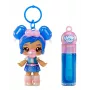 MGA Entertainment Yummiland Lip Gloss Puppe – Lizenzierte Süßigkeiten – Blaue Himbeer-Blow Pop