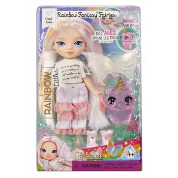 Rainbow High Littles Rainbow Fantasy Fairies Puppe- Opal (Rainbow)