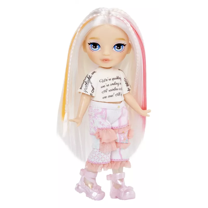 Rainbow High Littles Rainbow Fantasy Fairies Puppe- Opal (Rainbow)