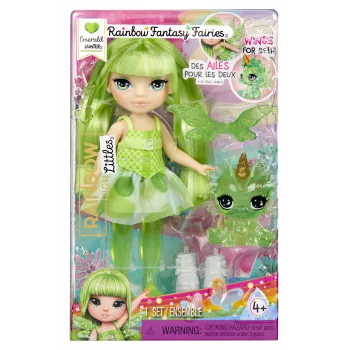 Rainbow High Littles Rainbow Fantasy Fairies Puppe - Emerald (Grün)