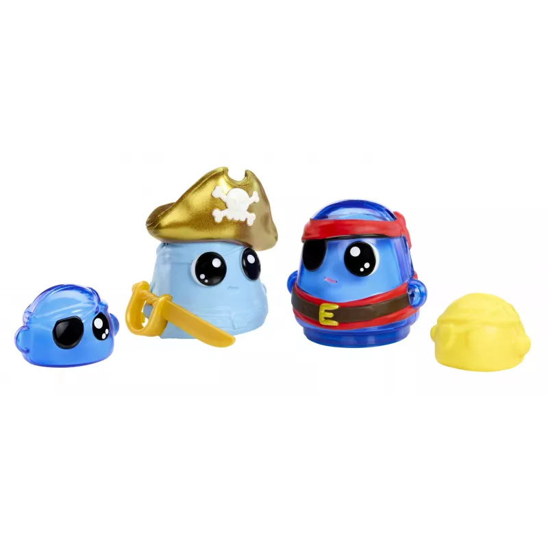 MGA DohKins Piratenschiff-Spielset, Knetmasse-Set, 2 Farben, ab 3 Jahren