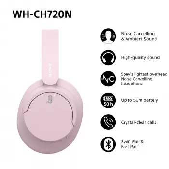 Headset Sony WHCH720NP.CE7