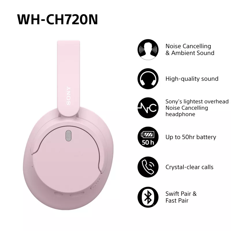 Headset Sony WHCH720NP.CE7
