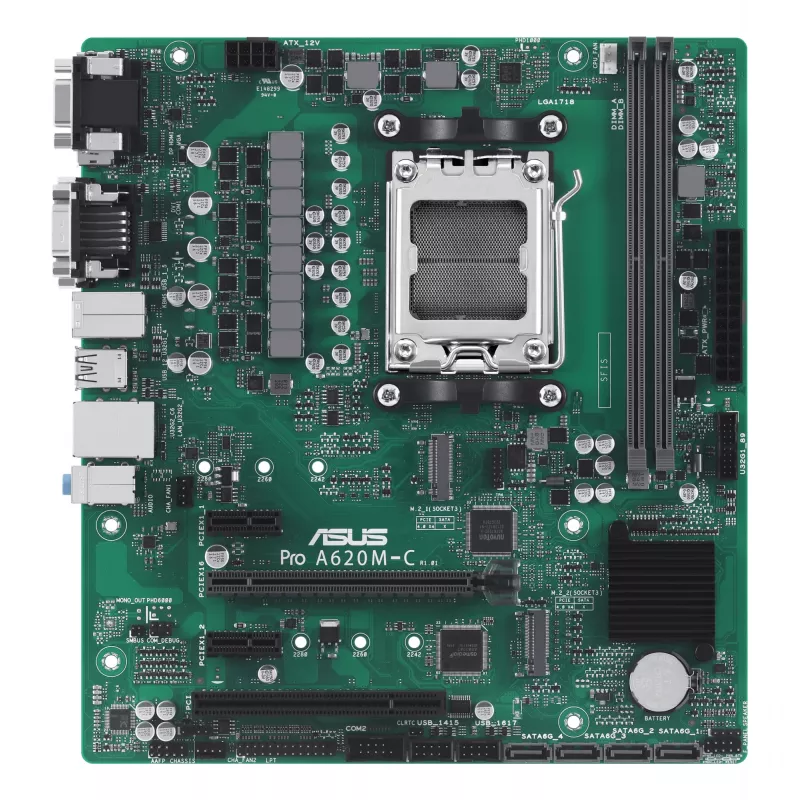 Motherboard ASUS PRO A620M-C-CSM AMD A620 Socket AM5 micro ATX